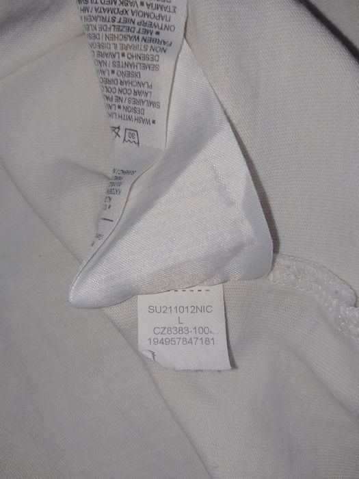 Футболка Jordan / Біла футболка Джордан / Футболка Jordan Big Logo