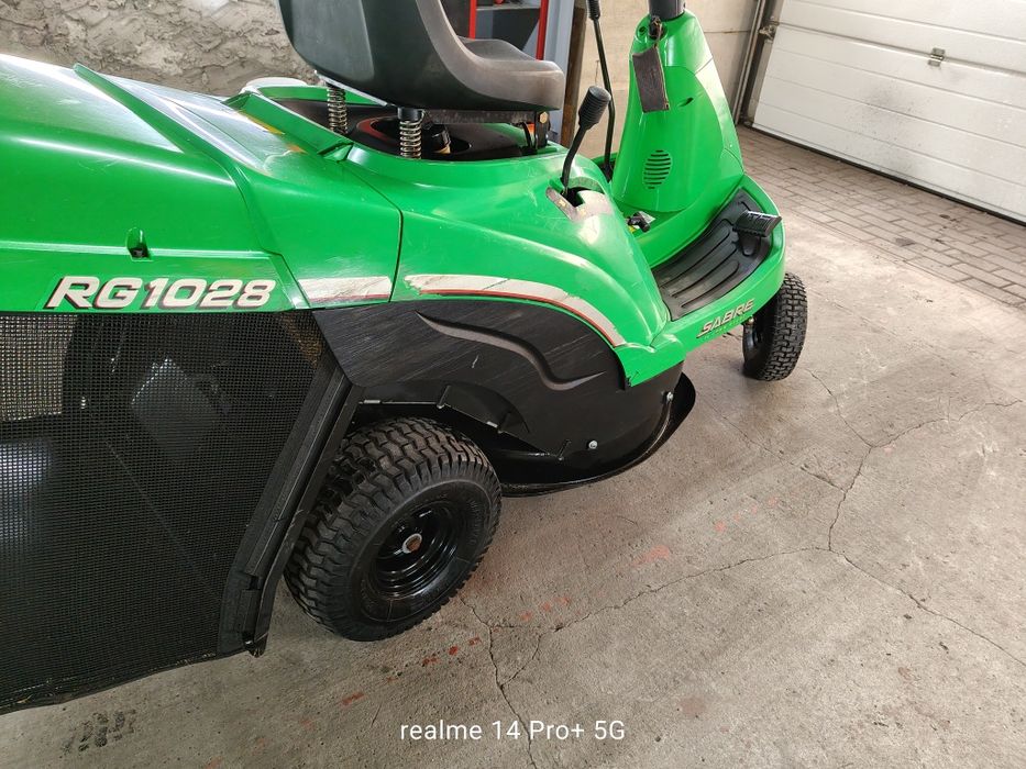 Kosiarka traktorek John Deere castel Gardena sabo