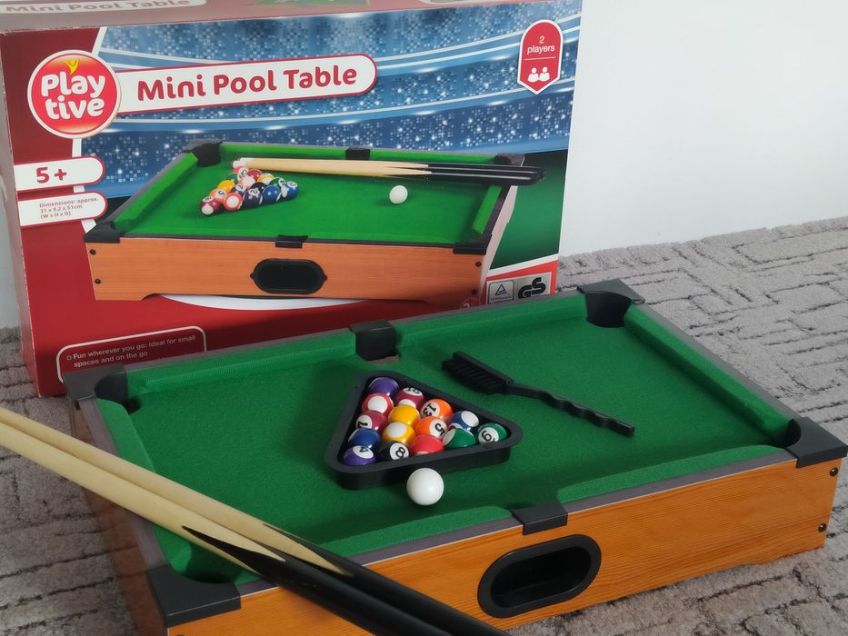 BILARD stołowy, mini stół do gry w bilard stan IDEALNY