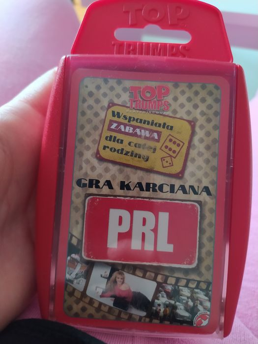 Gra karciana top trumps PRL