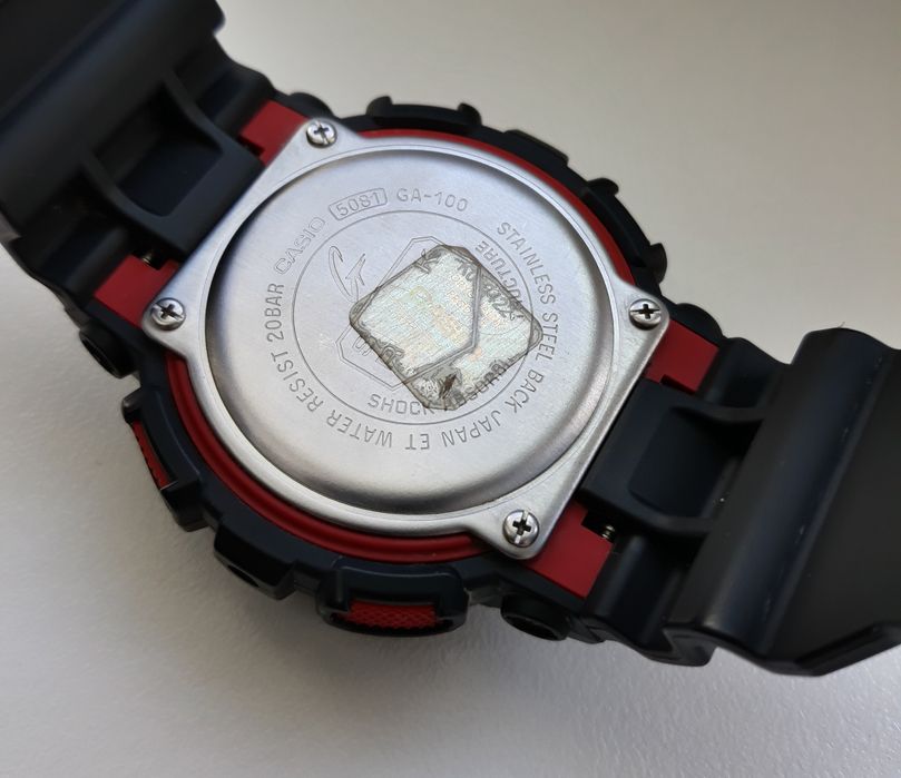 Zegarek męski CASIO G-SHOCK GA-100-1A4ER moduł 5081