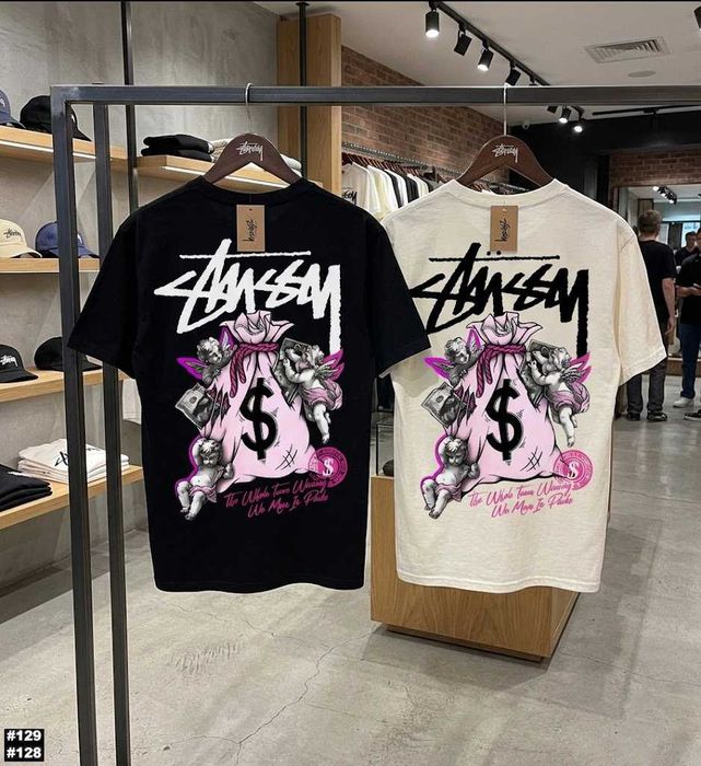 Stussy Новая Футболка - Стусси Basic - XS S M L XL XXL