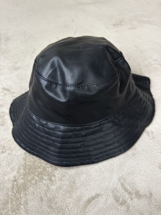 Шкіряний капелюх/панама двосторонній
