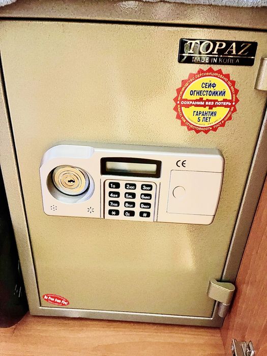 Новый огнестойкий сейф Topaz BS-C510,Корея