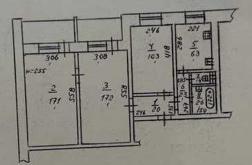 Продам 3кімнатну квартиру на Черемушках, 1/9