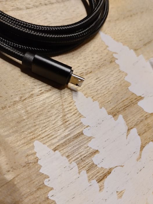 Kabel USB typu micro z wyświetlaczem 1 m