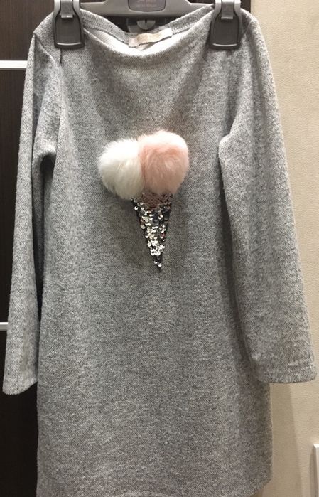 Сукня, з паєтками