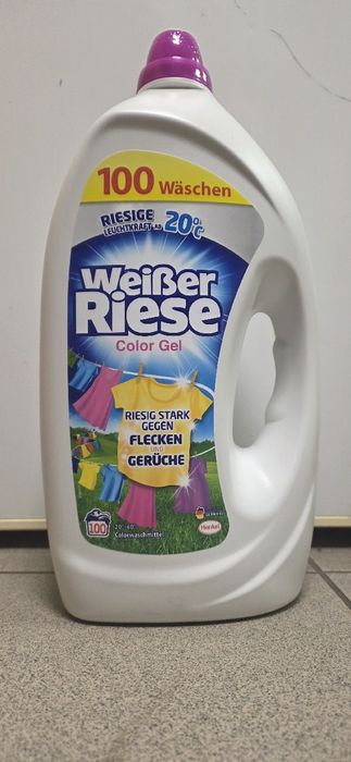Żel do prania koloru Weißer Riese 100 prań z Niemiec