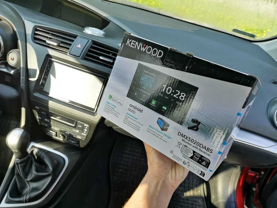 Radionawigacja 2din Kenwood Android Auto Carplay Kamera cofania montaż
