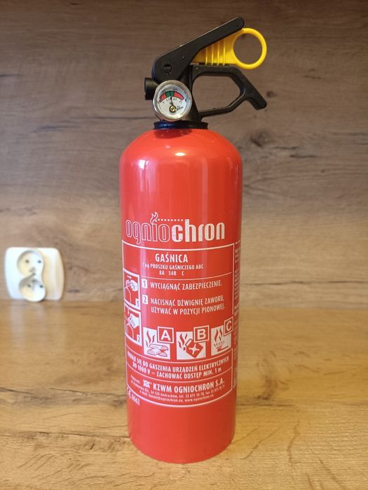 Gaśnica 2kg bez przeglądu