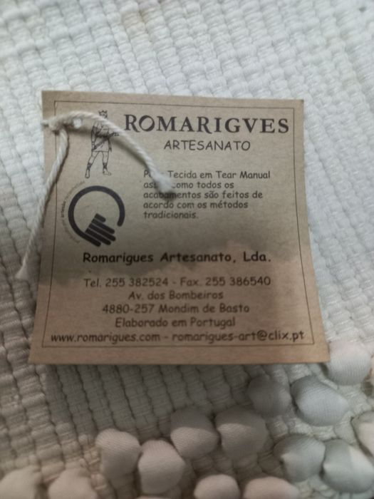 Bolsa nova feita em tear manual - artesanato