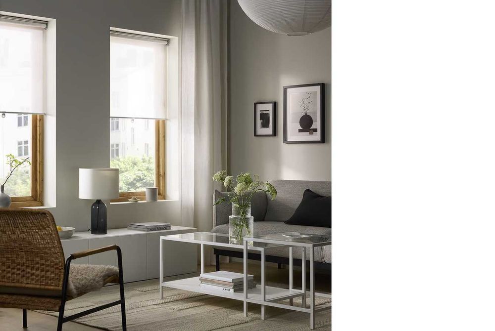 Estore de correr, branco, 120x195 cm - IKEA NOVO! - SKOGSKLÖVER