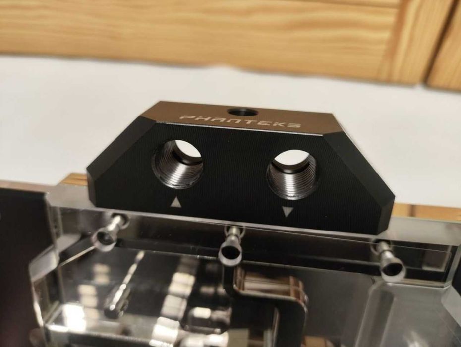 Водоблок Phanteks Glacier G1080 1070 нова кастом для відеокарти  1/4