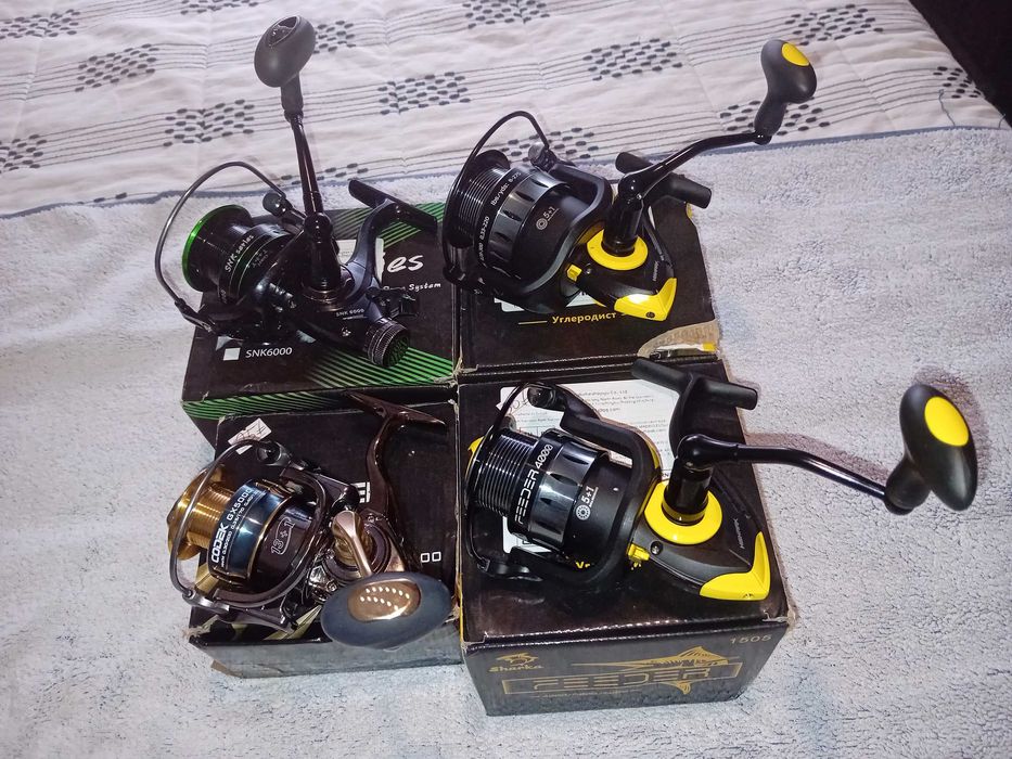 Carretos Pesca Novos 4000/5000/6000 XMAS PROMO