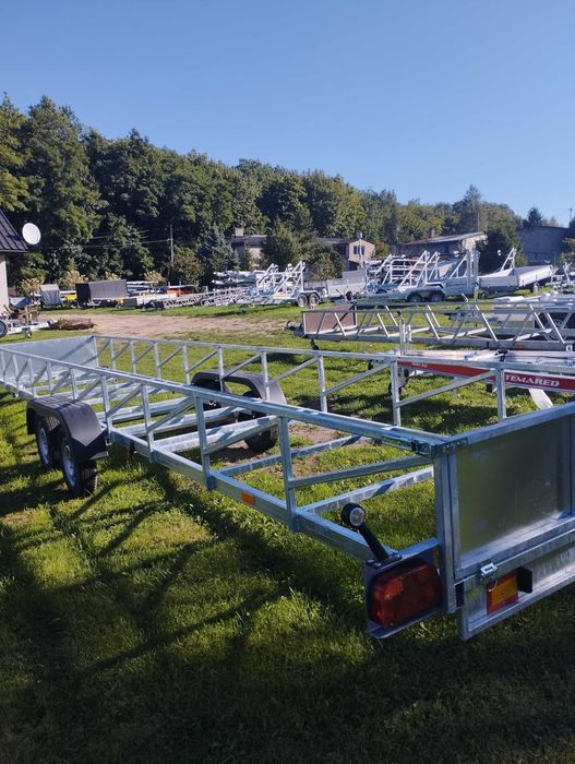 Dłużyca 8m do przewozu słupów ,prętów . długa przyczepa