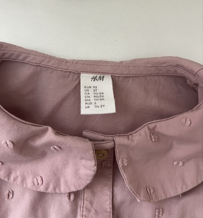 Блуза на дівчинку 92 розмір , h&m