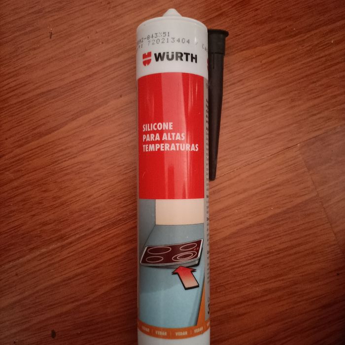 Silicone para altas temperaturas Würth 310 ml - NOVO!