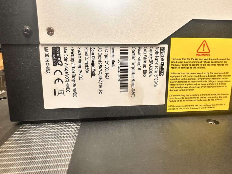 Гібридний інвертор 3000 КвТ