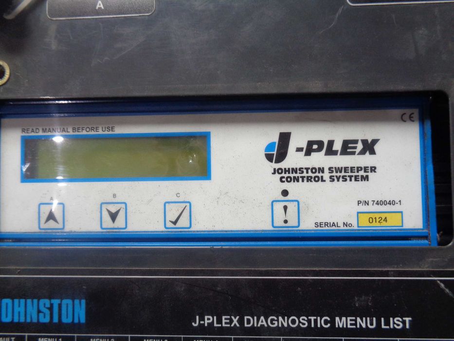 Panel sterowania systemem J-PLEX JOHNSTON zamiatarka SWEEPERS jOHNSTON 5000