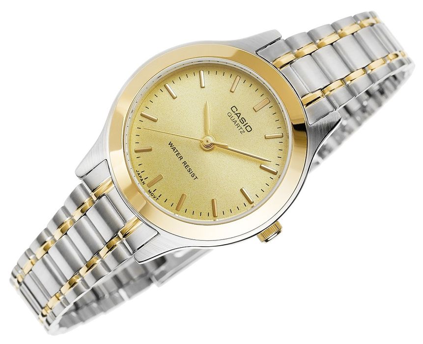 zegarek damski casio ltp-1128g-9ardf + box