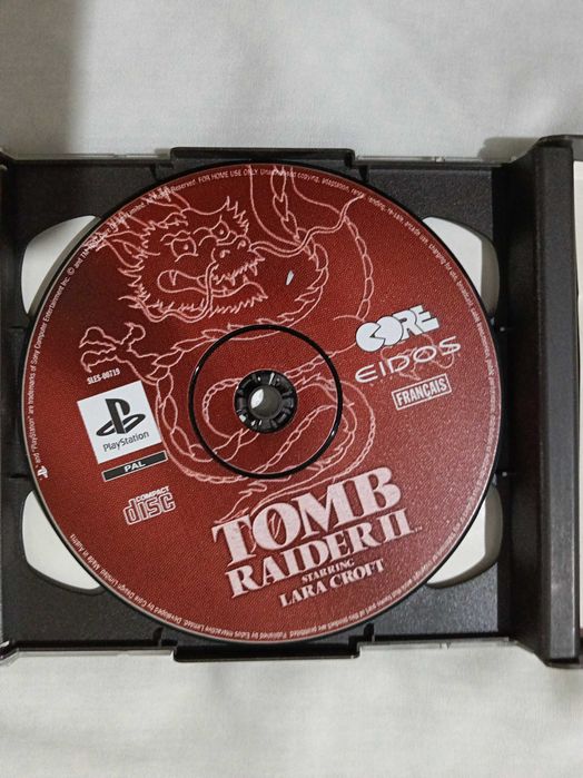 Jogo para Ps1 "Tomb Raider Starring Lara Croft"