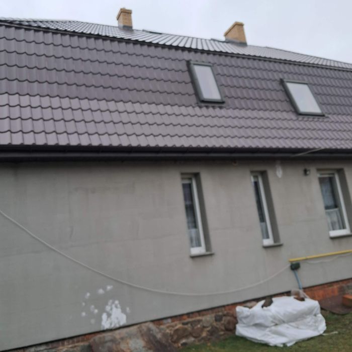 Blachodachówka brązowa