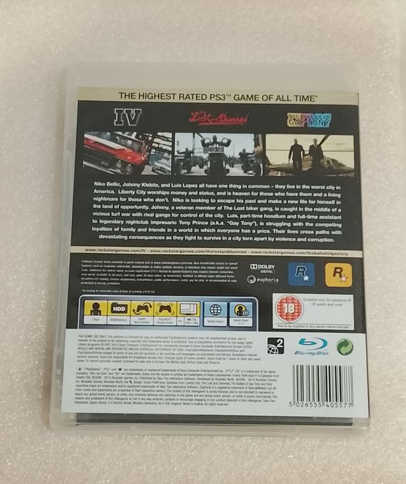 GTA 4 The Complete Edition PS3 CIB