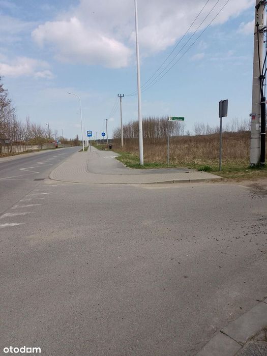 Działka 1 km od Płocka 5 min galeria na Podolszycach, gm. Słupno.