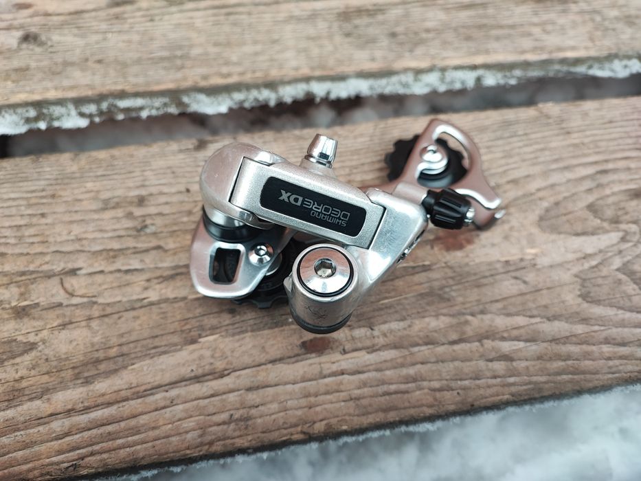 Tylna przerzutka rowerowa Shimano Deore DX M650 7s Retro MTB ładna