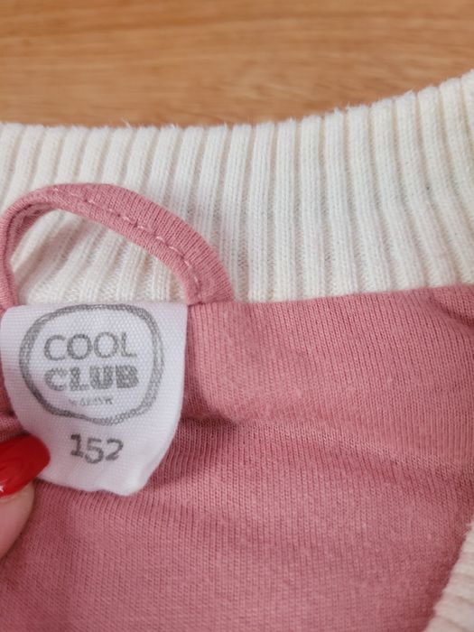 Cool Club - bluza rozpinana misiowa dla dziewczynki roz 152.