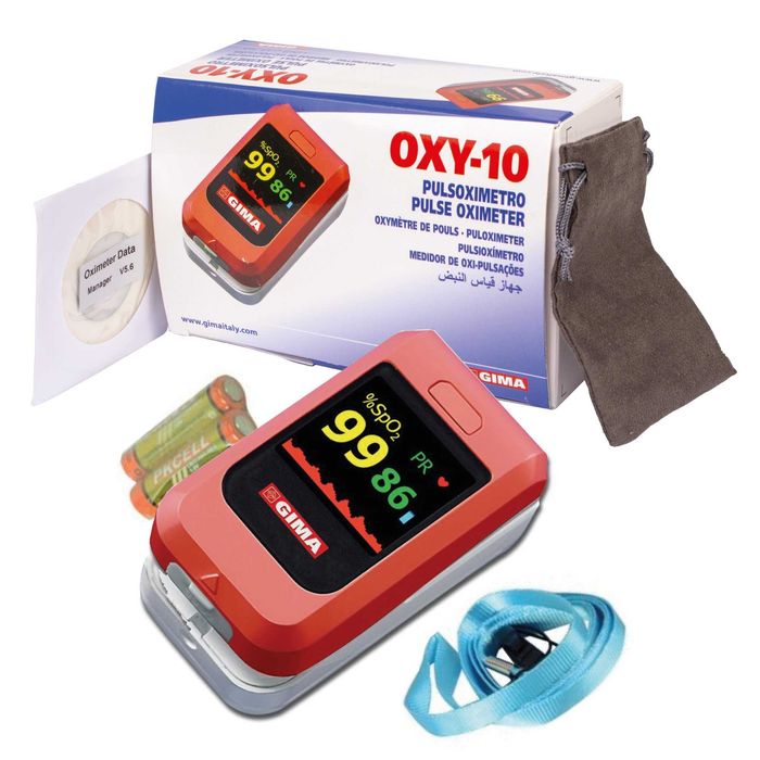 Pulsoksymetr napalcowy z BluetoothGIMA OXY-10