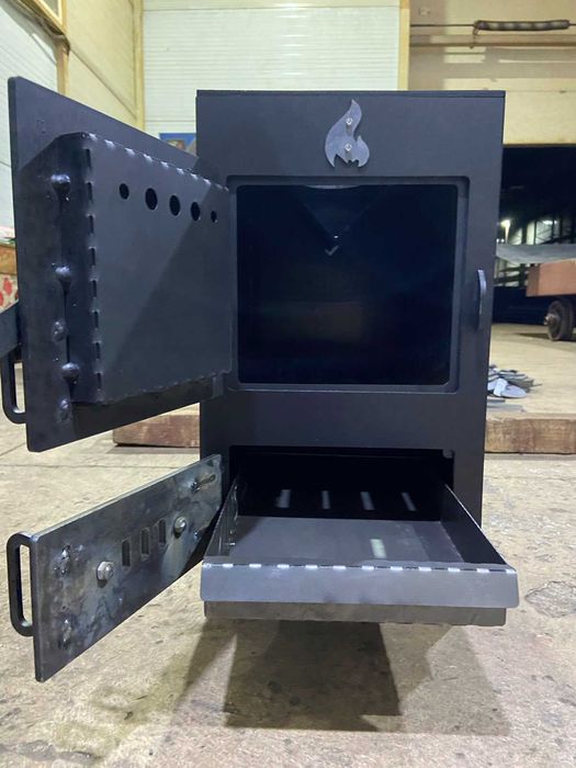 Піч опалення 30 м2 Буржуйка пічка печка булерьян камін