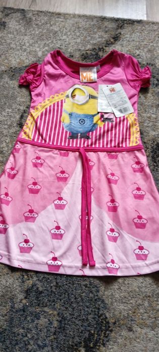Nowa sukienka Minionki.