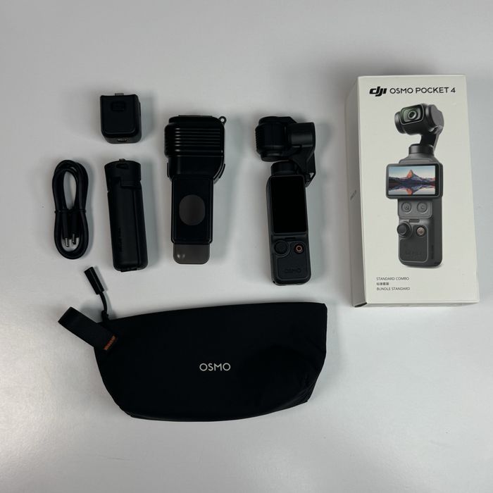 Екшн-камера DJI Osmo Pocket 4 Standard Combo + аксесуари