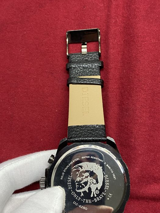 Relogio Preto Diesel