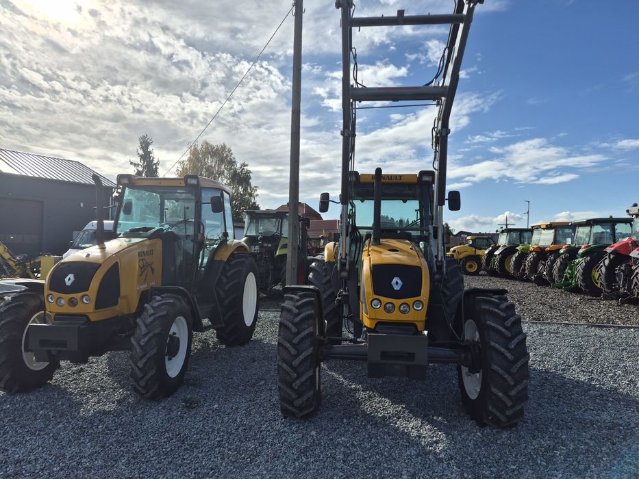 Renault Ergos 466 z ładowaczem Faucheux  Stan bardzo dobry !!! Sprowadzony ,Gotowy do pracy  silnik john deere