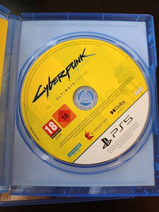 Gra cyberpunk 2077 PS5 wersja pl dubbing