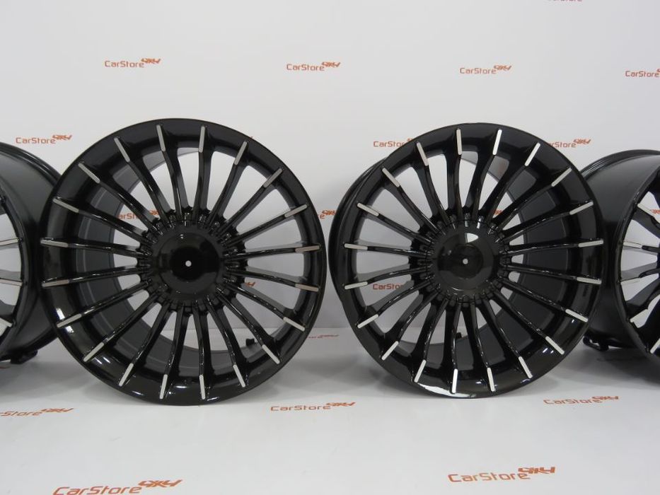 Jantes Look Bmw Alpina 18 '' 8.5+9.5 et20 5x120 Preto Brilhante