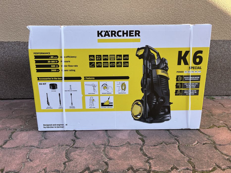Мийка високого тиску Karcher K6 Special мінімийка