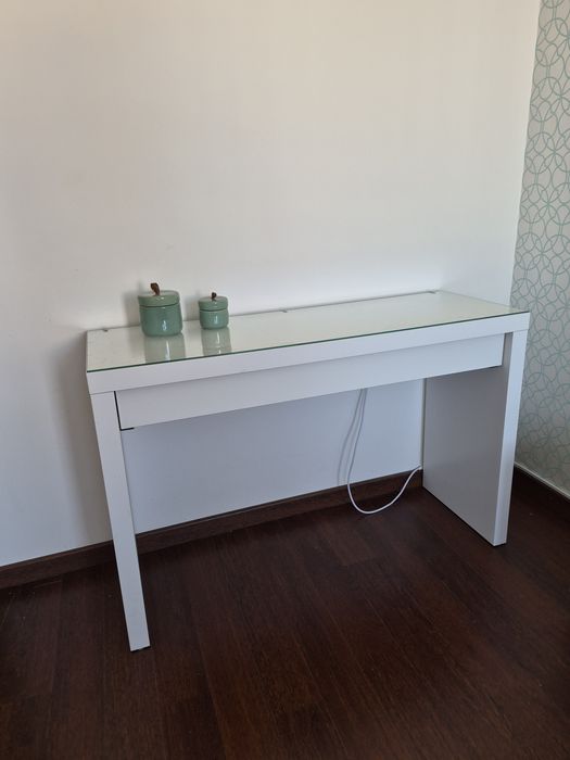 Malm Toucador Branco 120x41cm