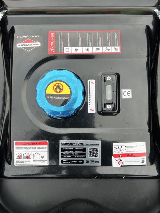 Agregat prądotwórczy RECKLUND 7.1kW 400V Briggs nowy