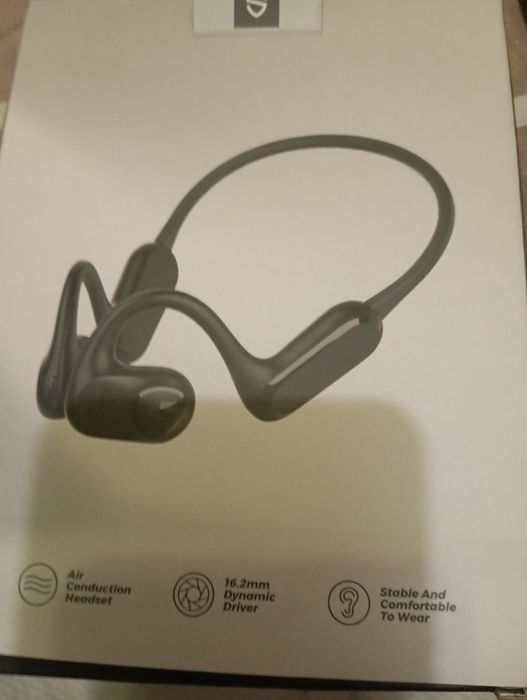 Бездротові навушники Soundpeats RunFree Lite чорного кольору