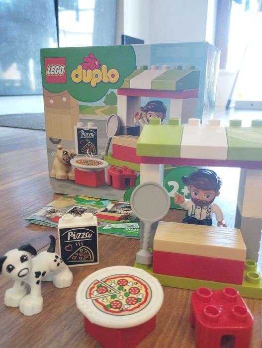 Klocki LEGO Duplo stoisko z pizzą