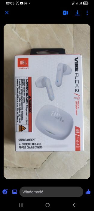 Jbl vibe flex 2 mam 40szt hurtem lub pojedynczo