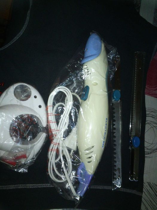 faca eléctrica Baixou