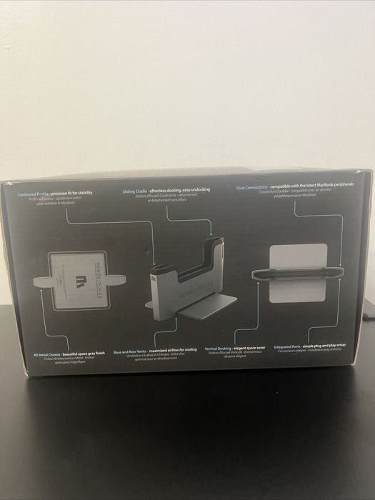 Estação de ancoragem vertical Henge Docks para o MacBook Pro