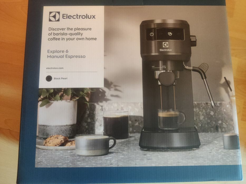 Ekspres kolbowy Electrolux Explore 6 E6EC1-6BST – czarny gwarancjia producenta
