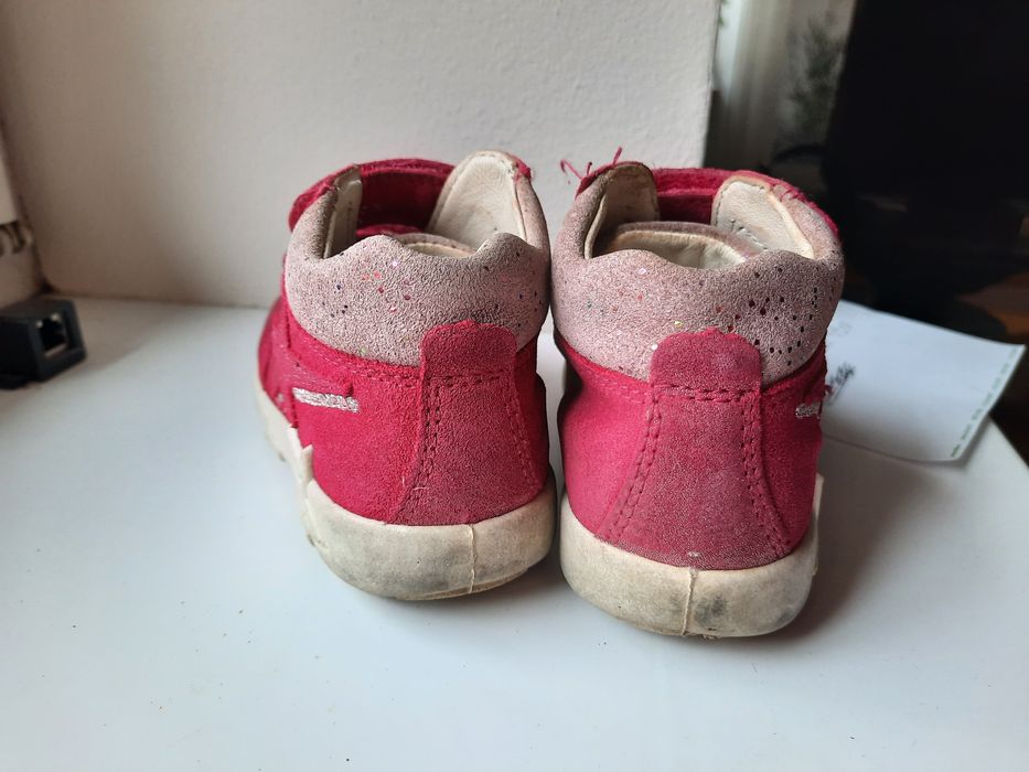 Superfit buty rozmiar 24 zamszowe rozowe