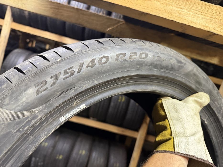 Шини літо 275/40R20 PIRELLI Pzero PZ4 2шт 7мм 20рік