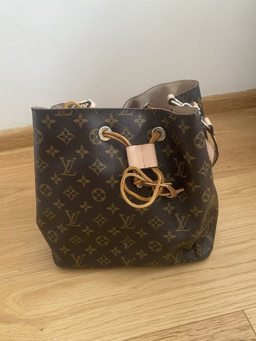 Louis Voutton torba torebka worek brązowy